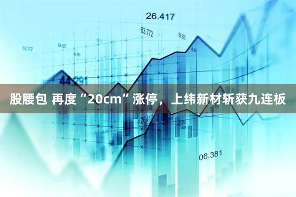 股腰包 再度“20cm”涨停，上纬新材斩获九连板